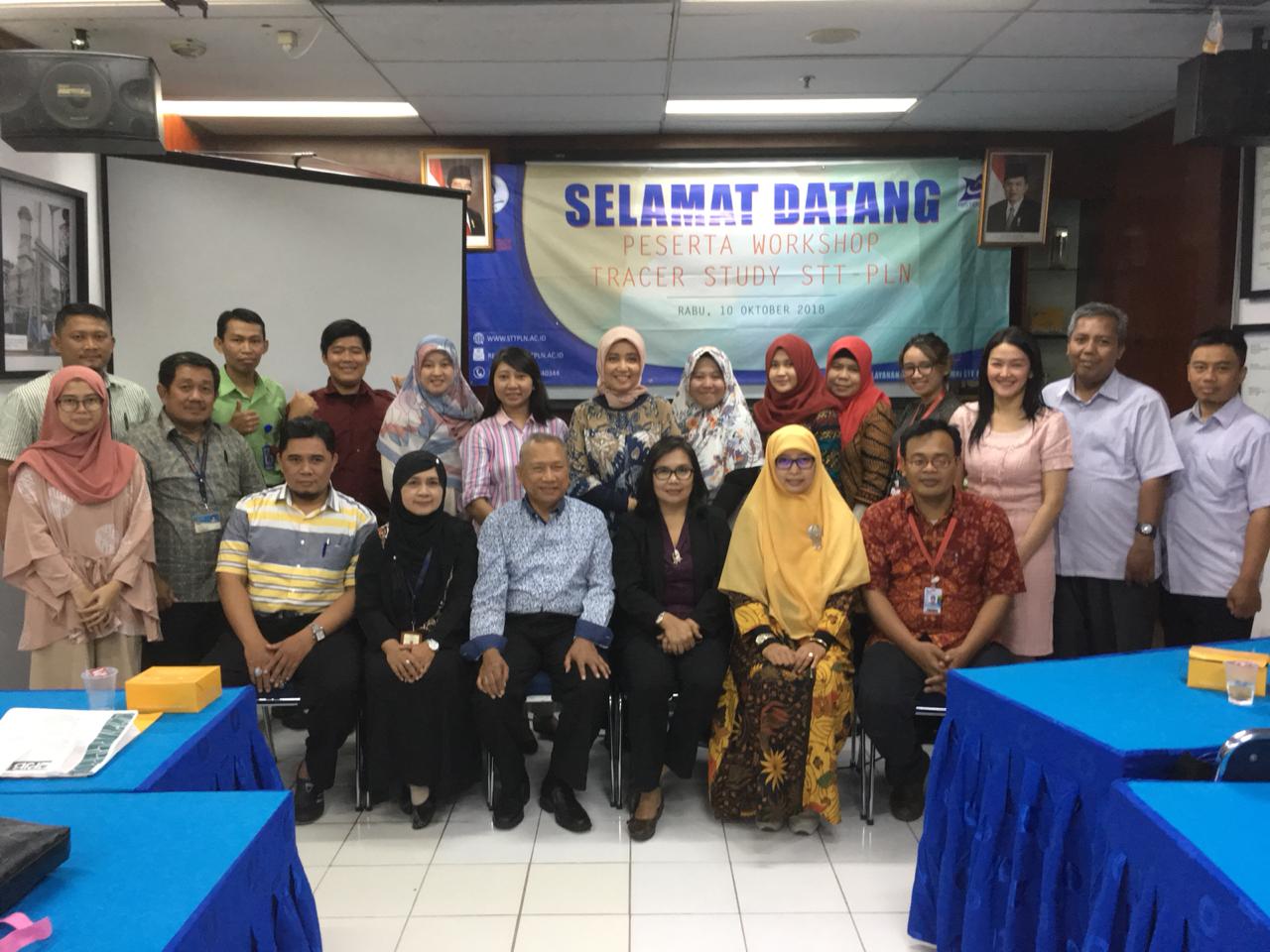 Workshop Tracer Study Tahun 2018  Di Kampus STT-PLN Cengkareng Jakarta Barat.