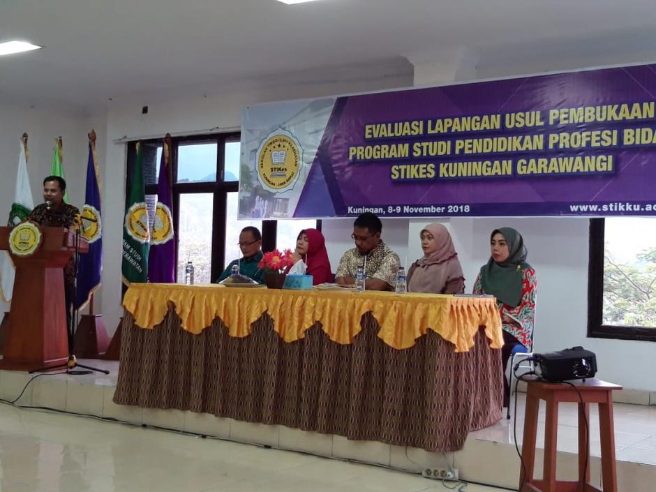 TIM Evaluasi Kemenristek Dikti Lakukan Visitasi Program Studi S1 Kebidanan & Profesi Bidan STIKes Kuningan Jawa Barat. 